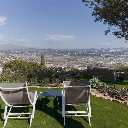 La Rotonde - Vue Mer, Jardin, Clim Et Parking Mandelieu Extérieur photo