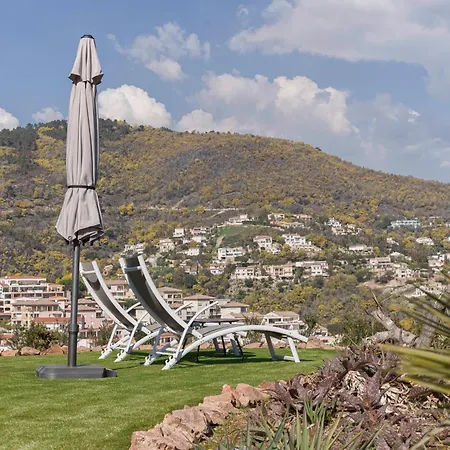 La Rotonde - Vue Mer, Jardin, Clim Et Parking Mandelieu Extérieur photo