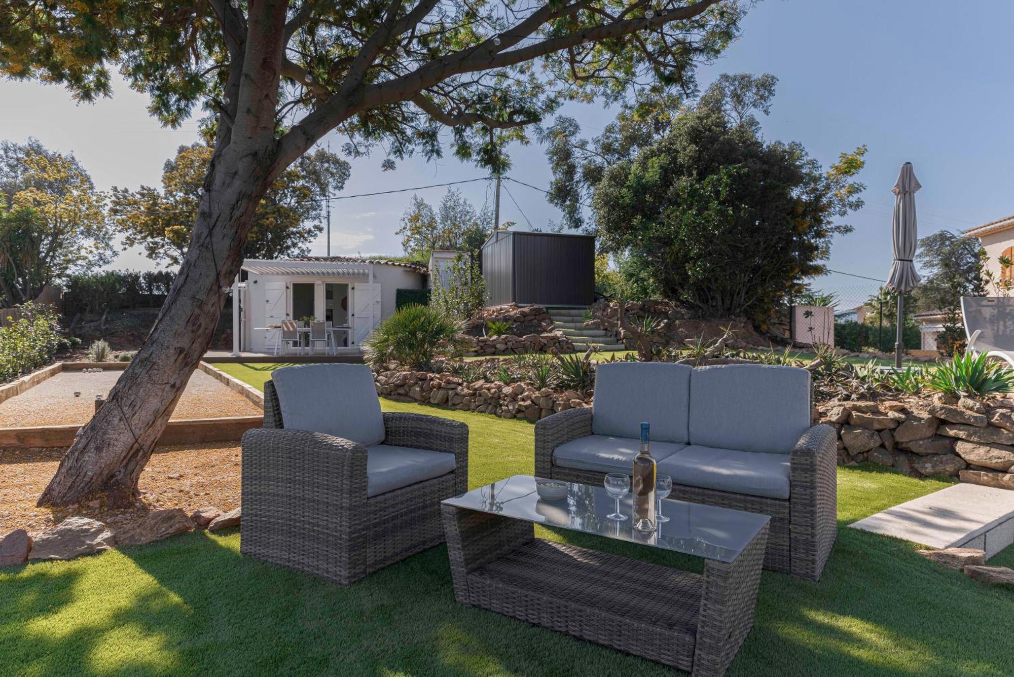 La Rotonde - Vue Mer, Jardin, Clim Et Parking Mandelieu